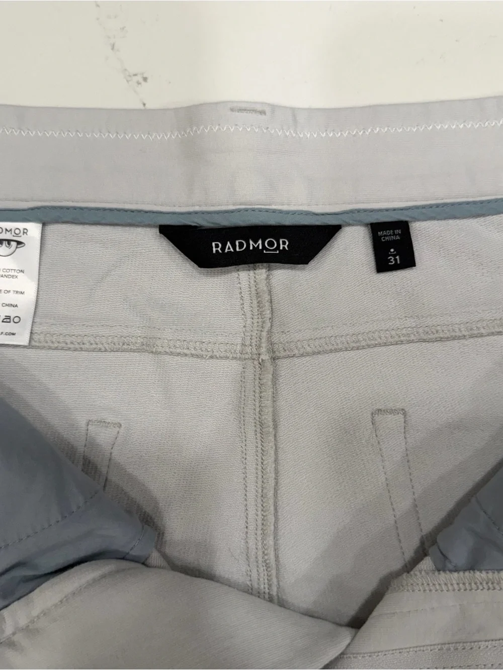 Radmor Men’s Slim Fit Performance Pants 31